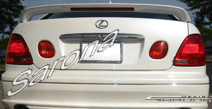 Custom Lexus GS300/400 Trunk Wing  Sedan (1998 - 2005) - $279.00 (Manufacturer Sarona, Part #LX-003-TW)